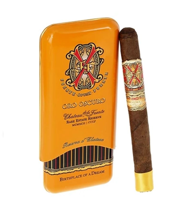A. Fuente FFOX Oro Oscuro Opus X Oro Reserva D' Chateau Tin/3
