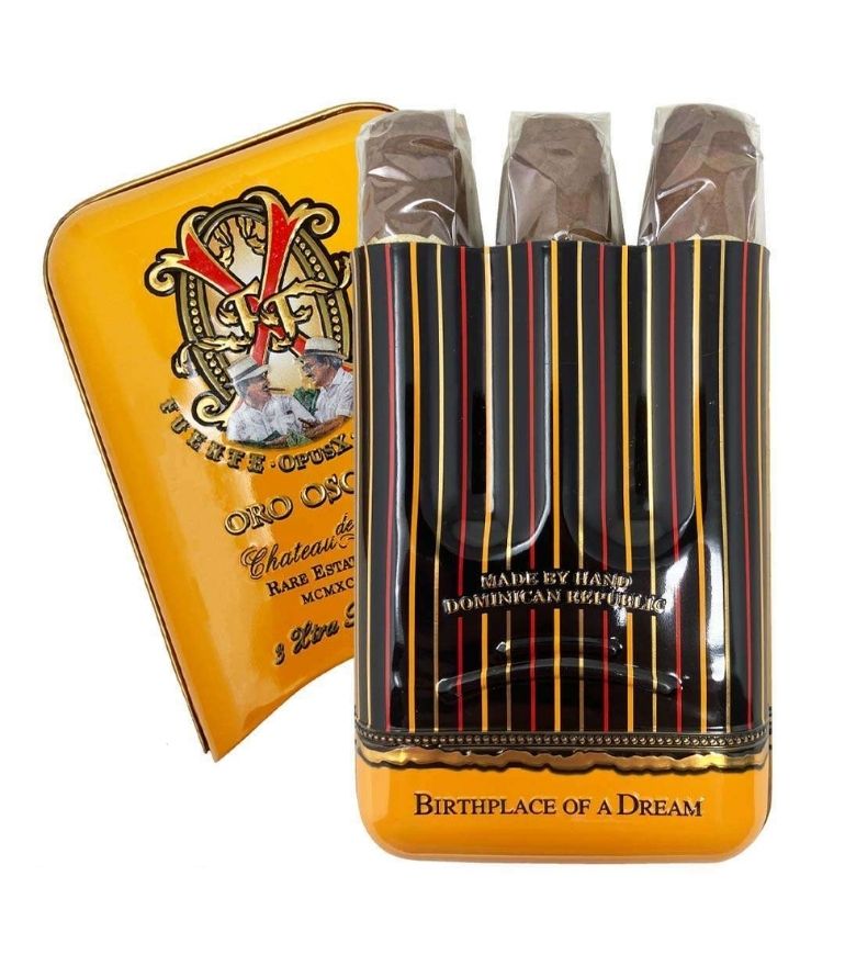 A. Fuente FFOX Oro Oscuro Opis X Robusto Tin/3